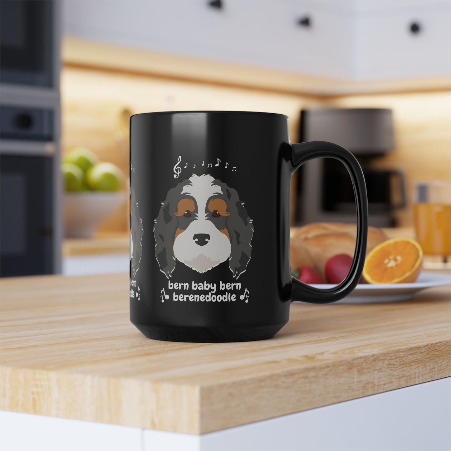 Black Mug, 15oz