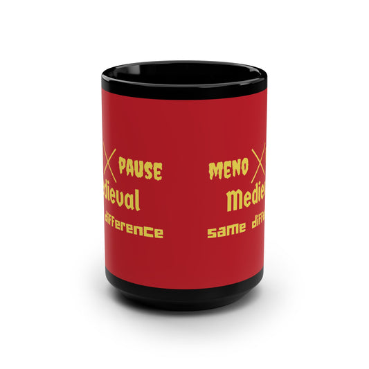 Black Mug, 15oz