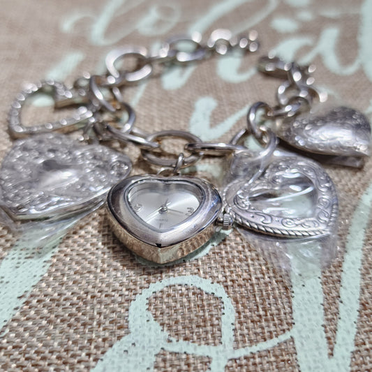 Charm Bracelet w/watch