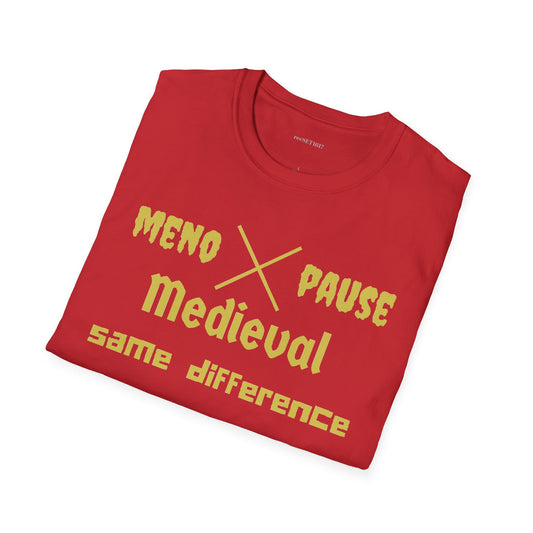 Menopause Medieval graphic tee