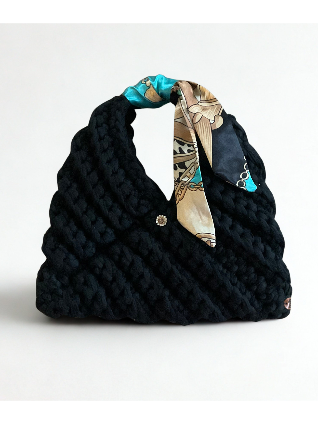 TShirt Yarn Crochet Handbag