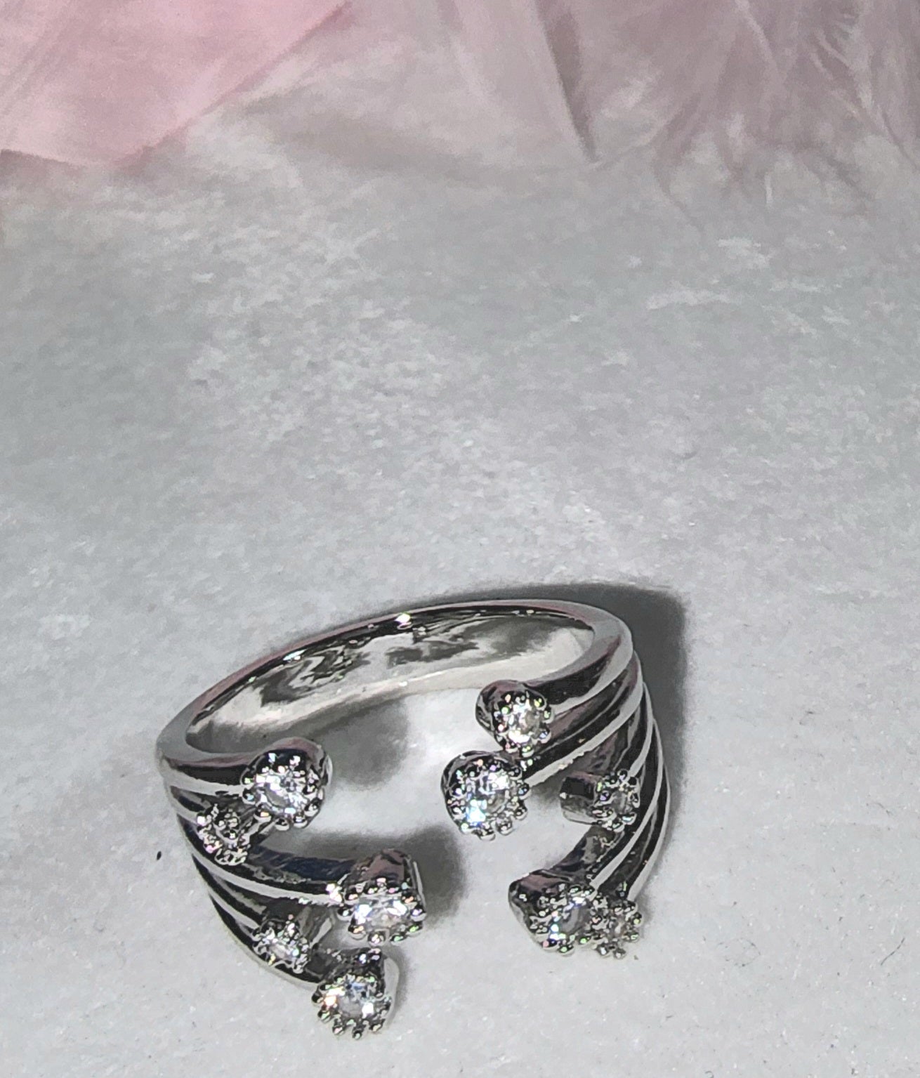 Open adjustable fashion rings