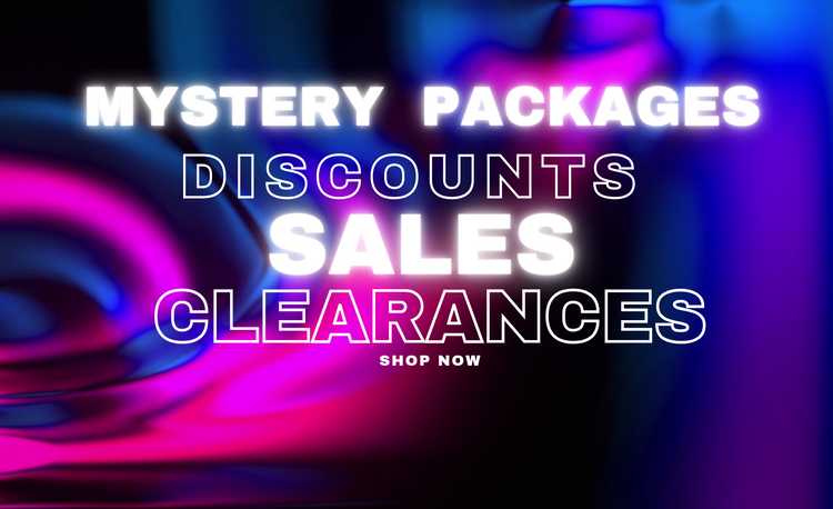 MYSTERY PACKAGES/Floor Samples/Discounts/Clearances