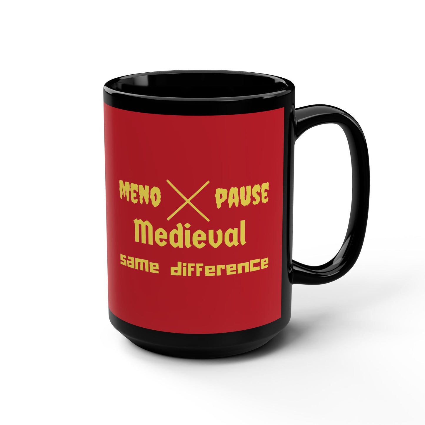 Black Mug, 15oz