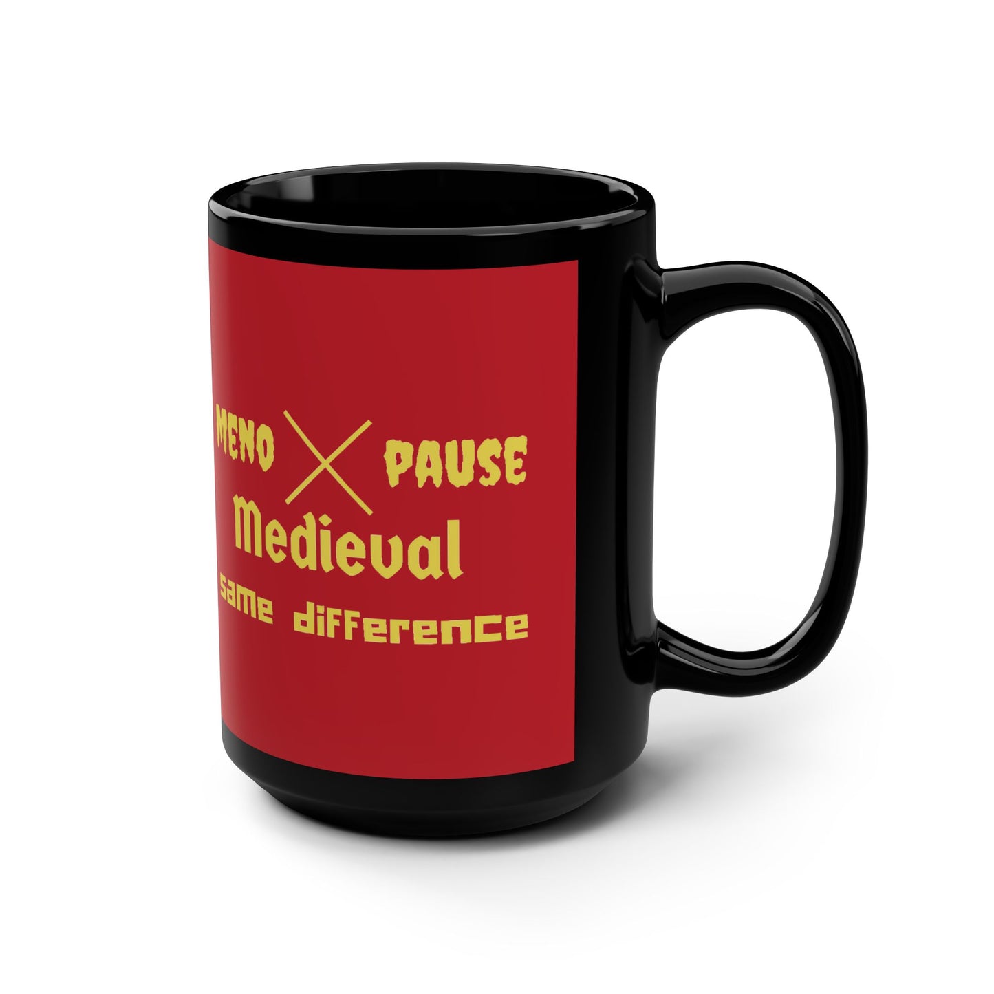 Black Mug, 15oz