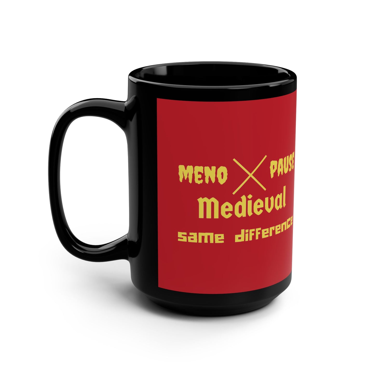 Black Mug, 15oz