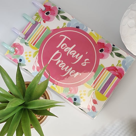 Handmade Discbound Prayer Notebook Journal