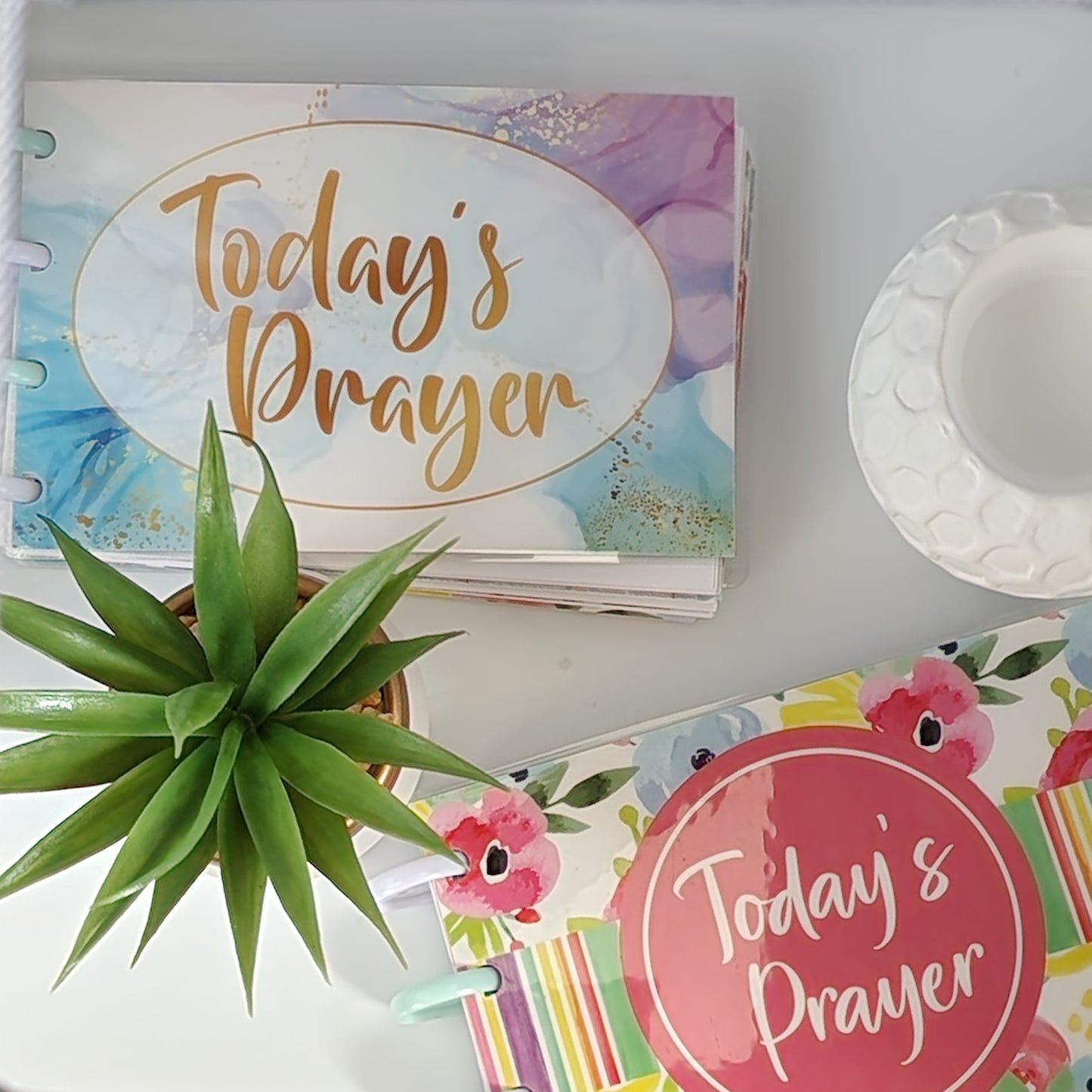 Handmade Discbound Prayer Notebook Journal