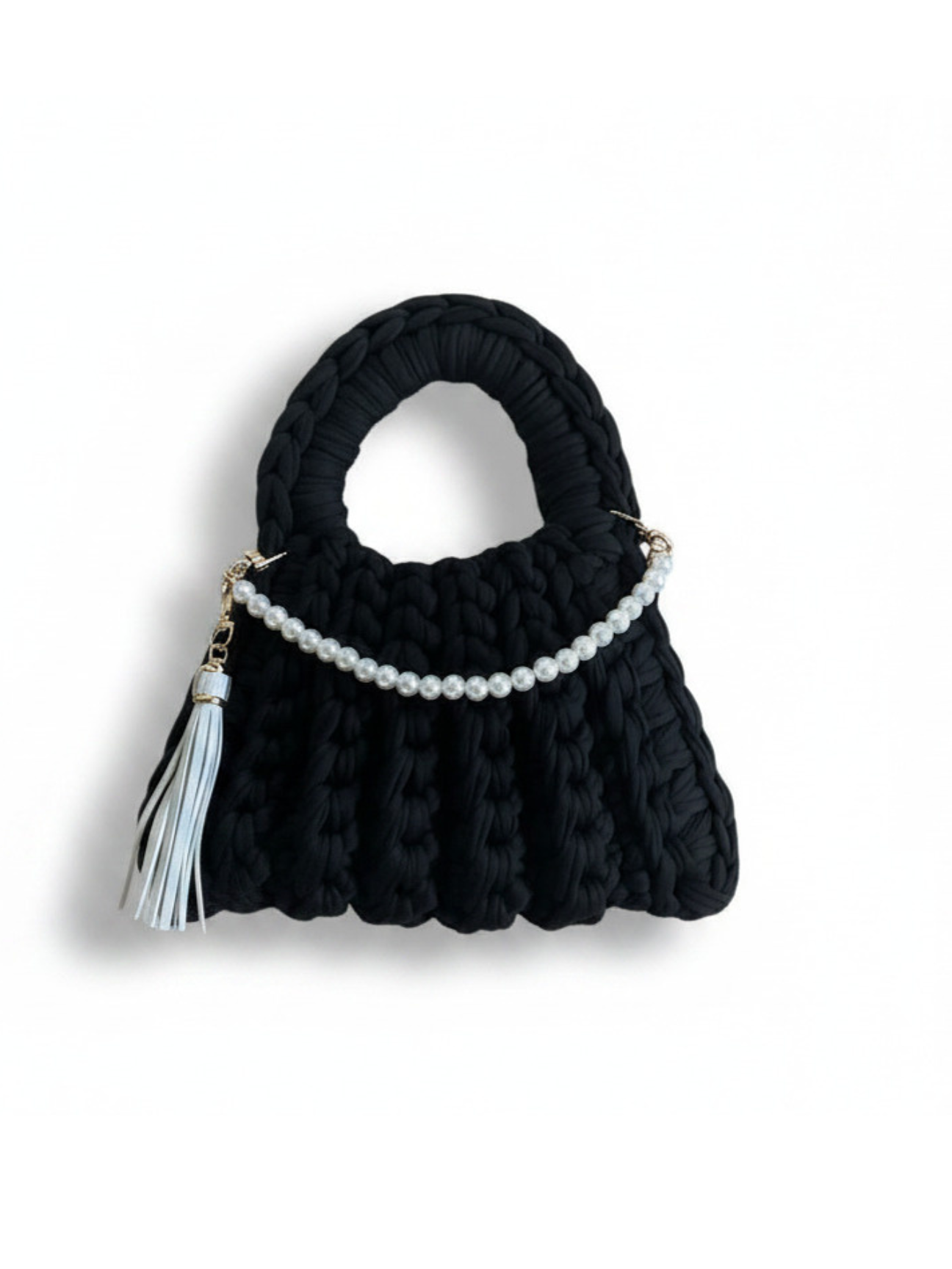 TShirt Yarn Crochet Handbag