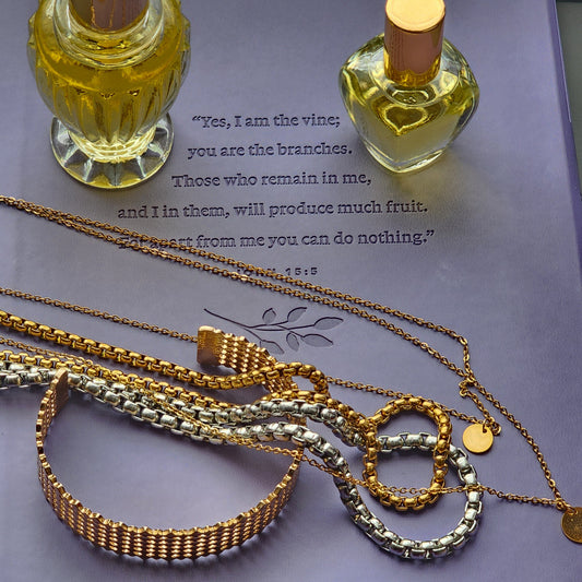 4pc. Fragrance & Jewelry Collaboration