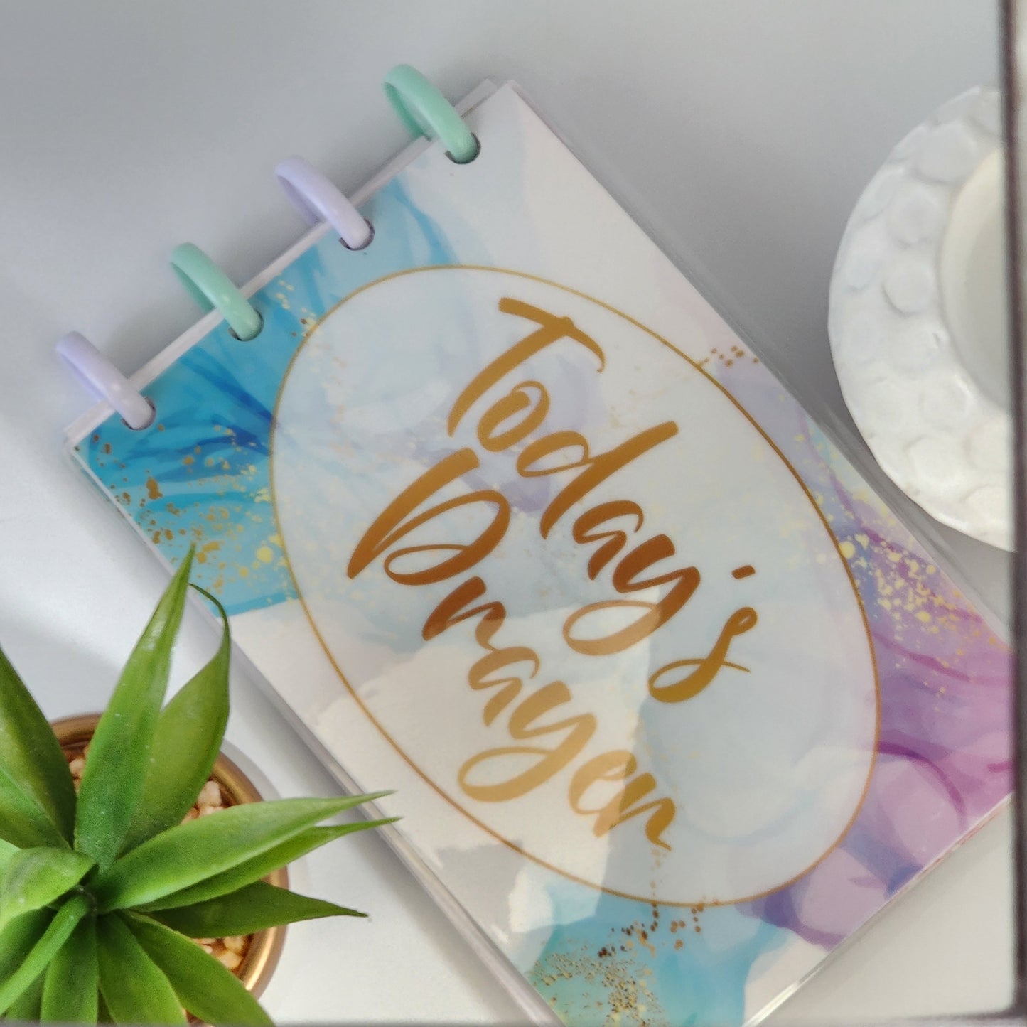 Handmade Discbound Prayer Notebook Journal