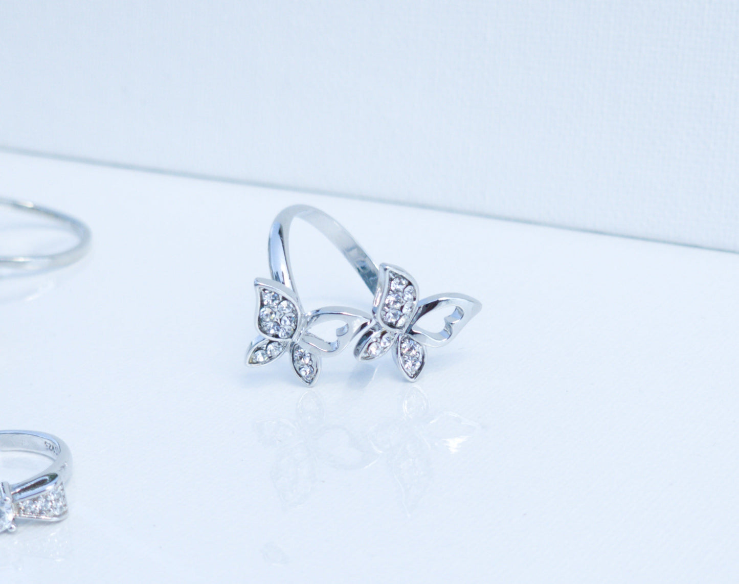 Open adjustable fashion rings