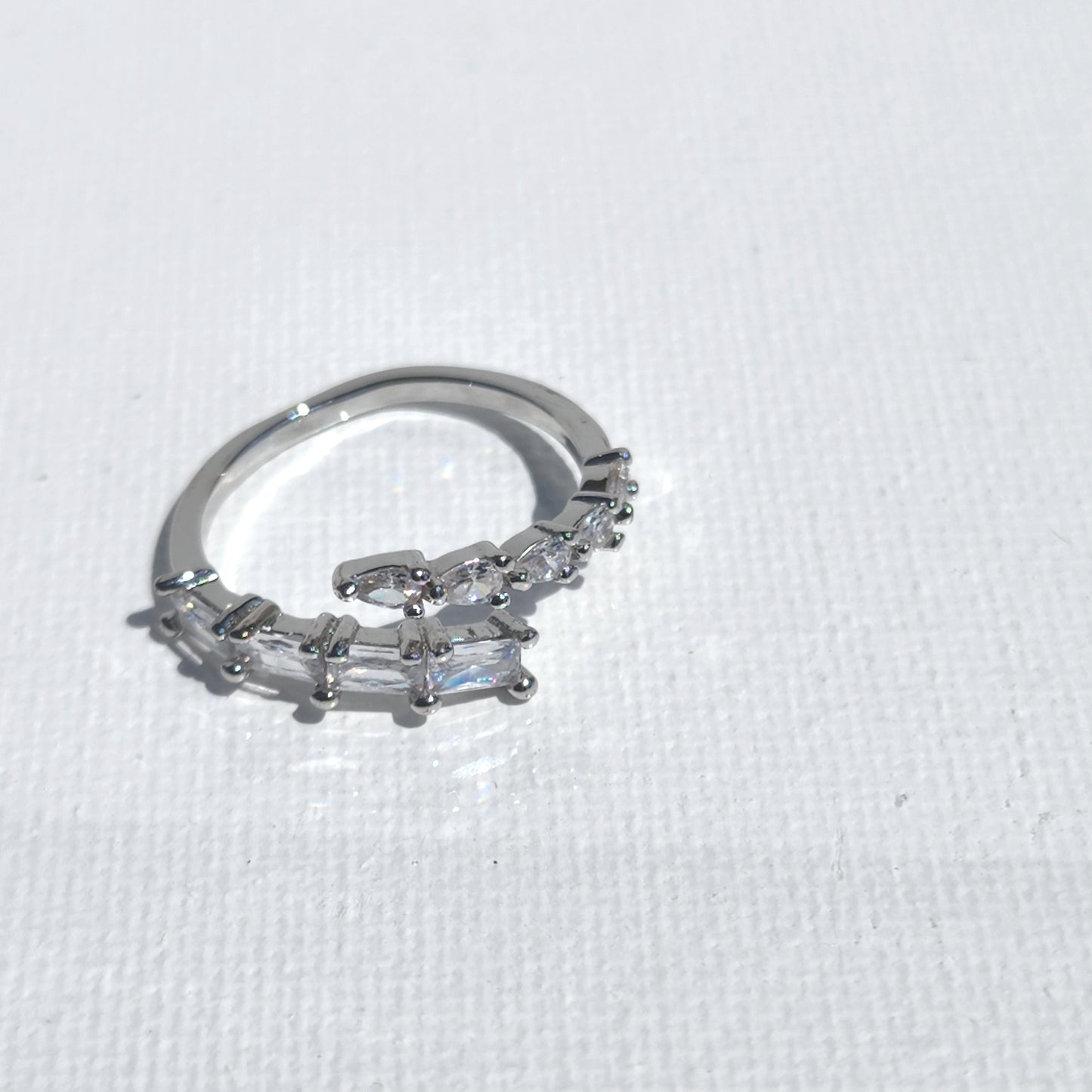Open adjustable fashion rings