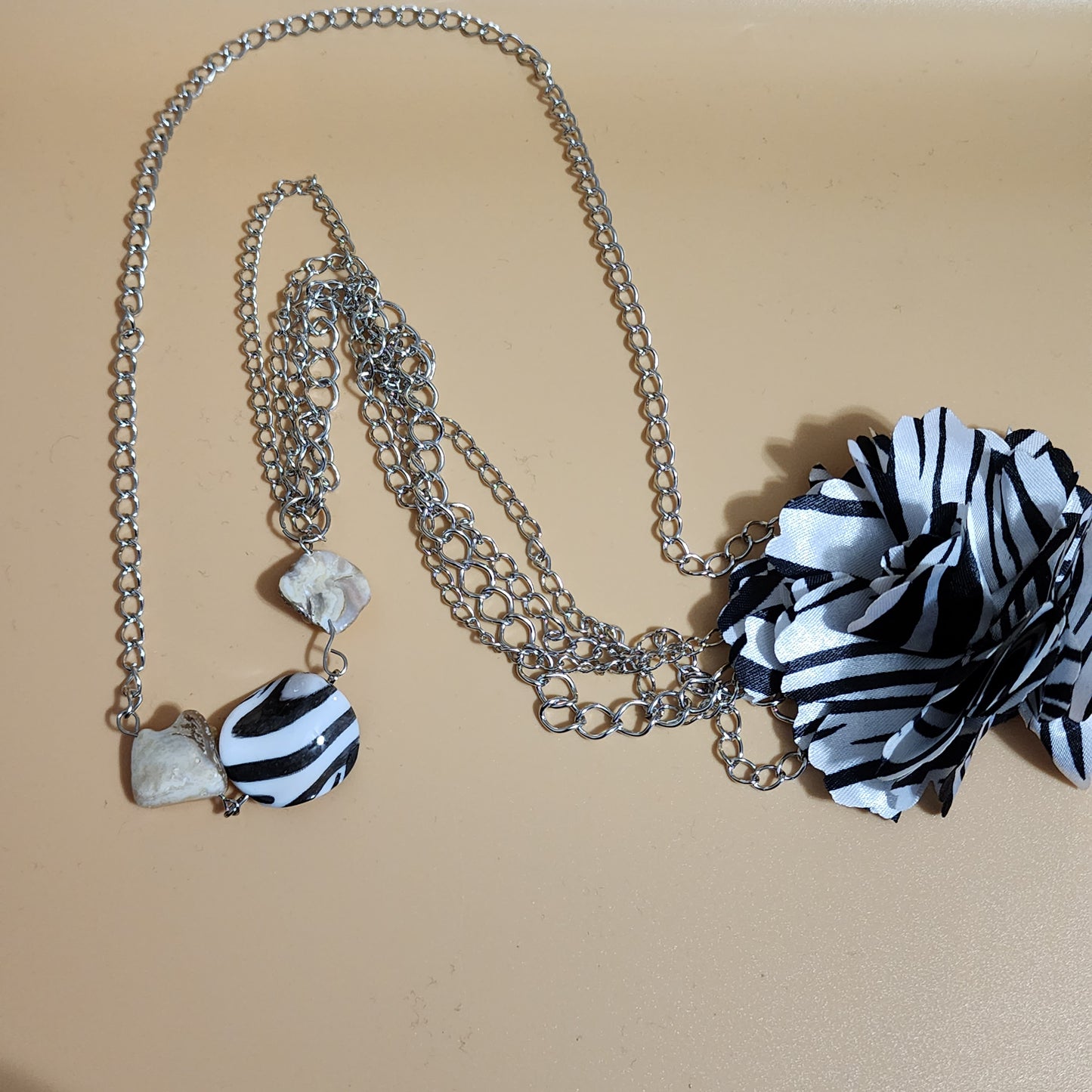 Mixed Media Chain Necklace